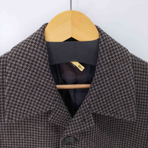 タケオキクチ TAKEO KIKUCHI 千鳥格子 ステンカラーコート メンズ JPN:2